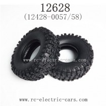 WLToys 12628 Parts-Tires-12428-0057-0058