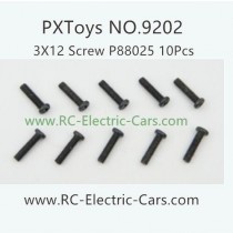 PXToys 9202 Car Parts-P88025 screws