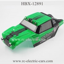 HaiboXing HBX 12891 CAR Body Shell Green