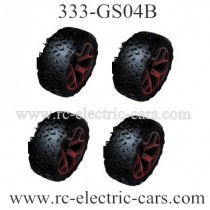 ZC RC Drives 333-GS04B Wheels
