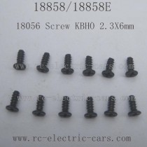 HBX 18858 Hailstrom Parts Counter sunk Self Tapping Screw