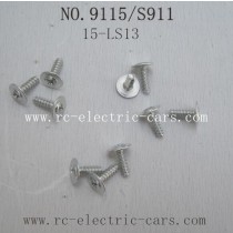 Xinlehong toys 9115 S911 Parts- Screw 15-LS13