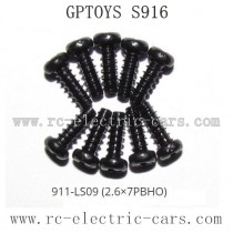 GPTOYS S916 Car Parts Screws 911-LS09