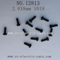 HBX 12813 CAR Survivor MT Parts-Round Head Self Tapping Screw S018