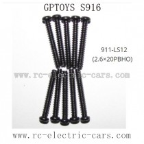 GPTOYS S916 Car Parts Screws 911-LS12