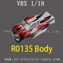 VRX RC Car 1/18 parts-R0135 Car Body