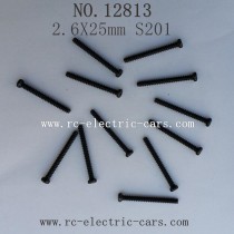 HBX 12813 CAR Survivor MT Parts-Round Head Self Tapping Screw S201