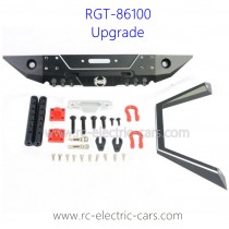 RGT 86100 Upgrade Crawler Parts Metal front Bumper