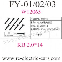 FEIYUE FY-01 FY-02 FY-03 Car Screws 065