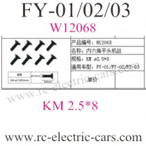 FEIYUE FY-01 FY-02 FY-03 Car Screws W12068