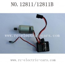 haiboxing HBX 12811B parts-Motor and ESC Complete