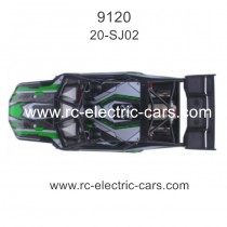 XINLEHONG 9120 Parts Car Shell Body Shell 20-SJ02