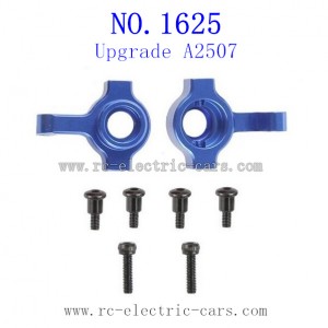 REMO 1625 Upgrade Parts-Steering blocks Alloy Blue