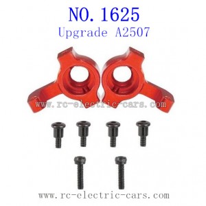 REMO 1625 Upgrade Parts-Steering blocks Alloy RED