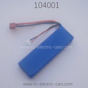 WLTOYS 104001 RC Car Parts 1652 Battery