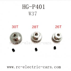 HENG GUAN HG P401 Parts-Motor Gear Original
