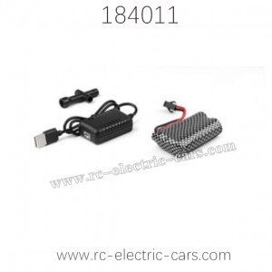 WLTOYS 184011 Parts Charger and Battery 7.4V-900mAh