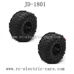 JDRC JD-1801 Parts Wheels Complete