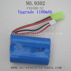 PXToys 9302 Upgrade Parts-Battery 1100mAh