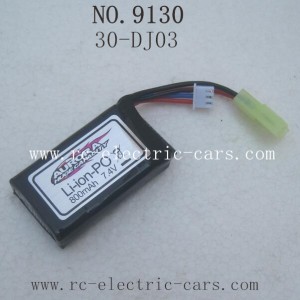 xinlehong toys 9130 car-Battery 7.4V 800mAh 30-DJ03