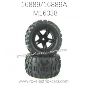 HAIBOXING 16889 RC Car Parts Tires Complete M16038