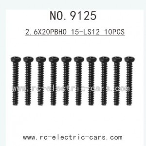XINLEHONG Toys 9125 parts-Round Headed Screw 15-LS12