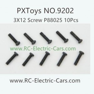 PXToys 9202 Car Parts-P88025 screws