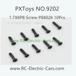 PXToys 9202 Car Parts-P88028 screws