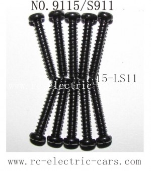 Xinlehong toys 9115 S911 parts Screw 15-LS11