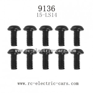XINLEHONG TOYS 9136 Parts-Round Headed Screw 15-LS14