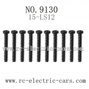 xinlehong toys 9130 car-Round Headed Screw 15-LS12