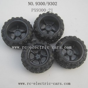 PXToys 9300 9302 Car PARTS Tire