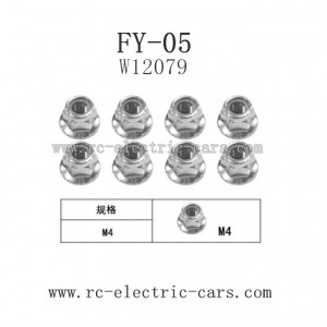 FEIYUE FY-05 parts-Nut M4 W12079