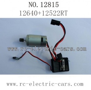 HAIBOXING HBX 12815 parts-Motor and transmitter