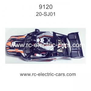 XINLEHONG 9120 Parts Car Shell 20-SJ01