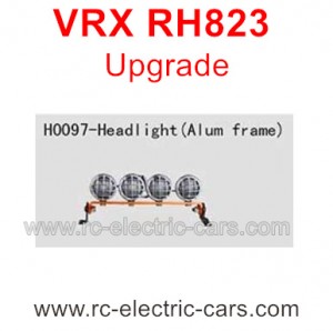 VRX RH823 Upgrade Parts-Head Light Alum Frame