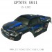 GPTOYS S911 FOXX 1/12 4WD RC Truck Parts-Car Shell Blue 15-SJ02
