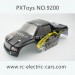 PXToys NO.9200 PIRANHA Car Parts, Body Shell PX9200-02, 4WD RC Short Course