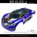 RUIPENG RP-01 Racing Car Parts, Top Shell, SYAHELI SY-1 1/16 RC Drift car