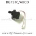Subotech BG1510 Truck parts, Servo, COCO 4WD High speed Cars