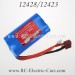 wltoys 12428 12423 car battery 1500mah