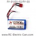 FeiYue FY-01 FY-02 FY-03 Cars Parts, 7.4V Battery