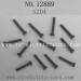 HBX 12889 Thruster Parts-Round Head Self Tapping Screw 2X12mm S204