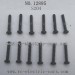 HAIBOXING 12895 Car Parts, Round Head Self Tapping Screw S204, HBX TRANSIT 1/12