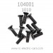 WLTOYS 104001 Parts 1010 Phillips Countersunk Head Machine Screw 3X10KM D5.5