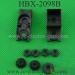 HaiBoXing HBX 2098B Devastator Parts, Gear box with hexagonal suit, 1/24 4WD mini RC Crawler Car