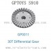 GPTOYS S910 Adventure RC Truck Parts-GP0011 30T Differential Gear