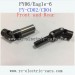 FEIYUE Eagle-6 Car Upgrade parts Metal Front Wheel Transmission