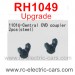 VRX RH1049-MC31 RAMBLER 1/10 Upgrade Parts-Central CVD coupler 2PCS steel 11016