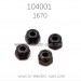 WLTOYS WL-TECK 104001 Parts 1670 M3 Locknut